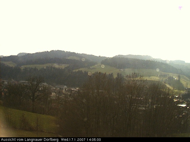 Webcam-Bild: Aussicht vom Dorfberg in Langnau 20070117-140500