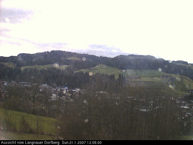 Webcam-Bild: Aussicht vom Dorfberg in Langnau 20070121-120500