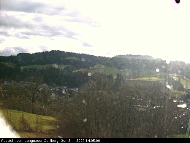 Webcam-Bild: Aussicht vom Dorfberg in Langnau 20070121-140500