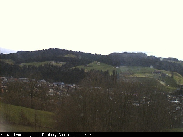 Webcam-Bild: Aussicht vom Dorfberg in Langnau 20070121-150500