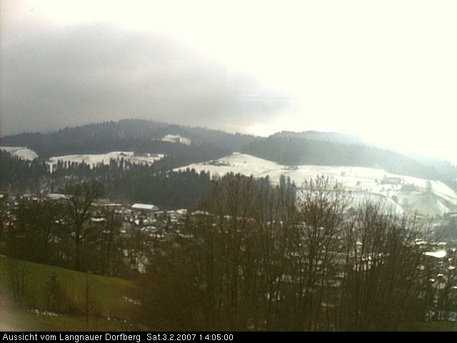 Webcam-Bild: Aussicht vom Dorfberg in Langnau 20070203-140500