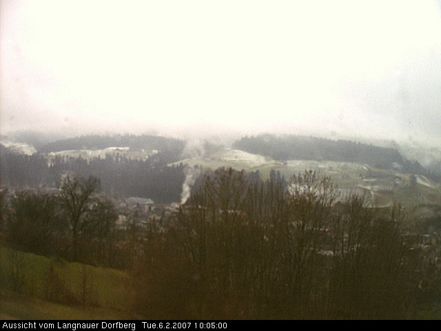 Webcam-Bild: Aussicht vom Dorfberg in Langnau 20070206-100500