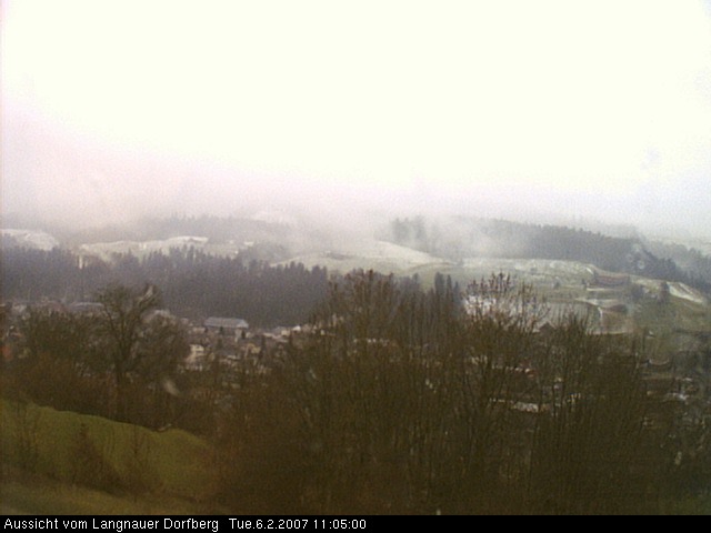 Webcam-Bild: Aussicht vom Dorfberg in Langnau 20070206-110500