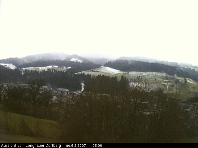 Webcam-Bild: Aussicht vom Dorfberg in Langnau 20070206-140500