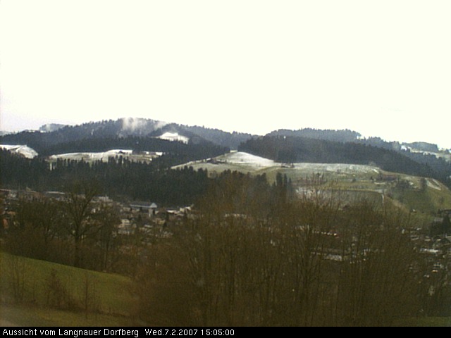 Webcam-Bild: Aussicht vom Dorfberg in Langnau 20070207-150500