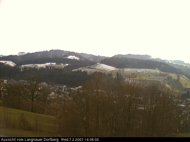 Webcam-Bild: Aussicht vom Dorfberg in Langnau 20070207-160500