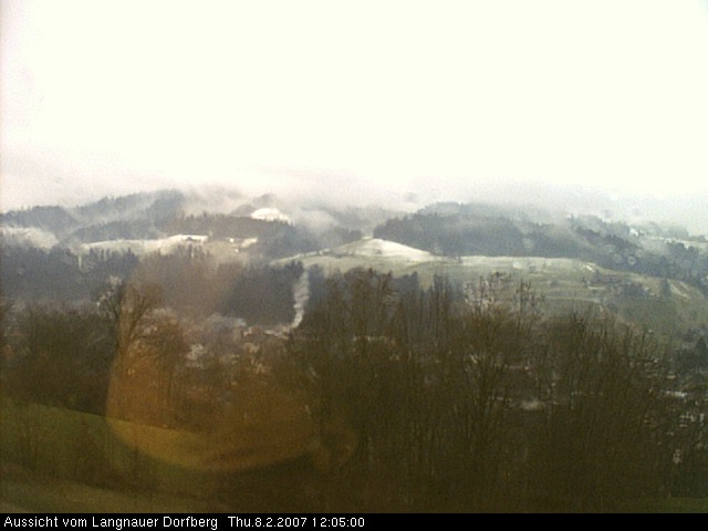 Webcam-Bild: Aussicht vom Dorfberg in Langnau 20070208-120500