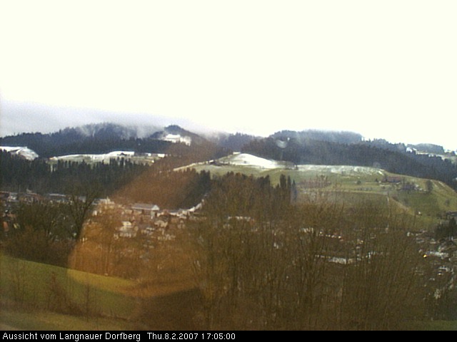 Webcam-Bild: Aussicht vom Dorfberg in Langnau 20070208-170500