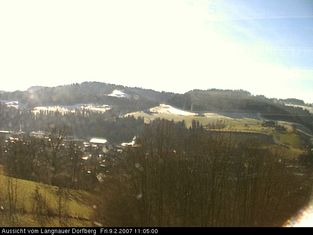 Webcam-Bild: Aussicht vom Dorfberg in Langnau 20070209-110500