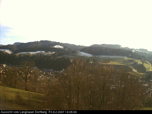 Webcam-Bild: Aussicht vom Dorfberg in Langnau 20070209-160500