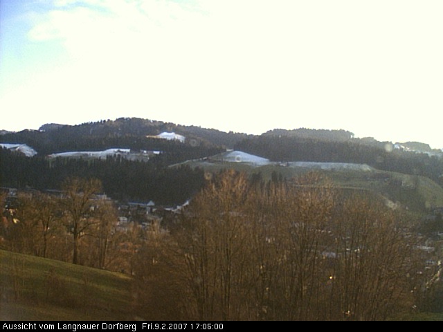 Webcam-Bild: Aussicht vom Dorfberg in Langnau 20070209-170500