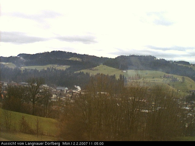 Webcam-Bild: Aussicht vom Dorfberg in Langnau 20070212-110500