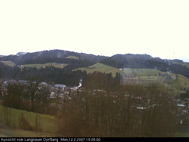 Webcam-Bild: Aussicht vom Dorfberg in Langnau 20070212-150500