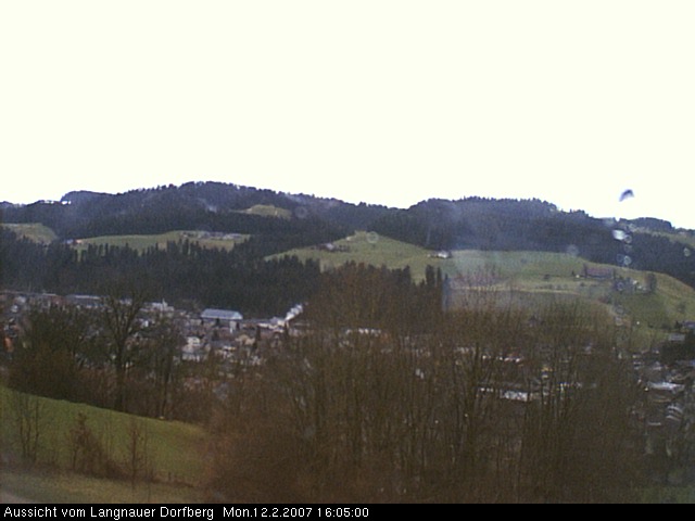 Webcam-Bild: Aussicht vom Dorfberg in Langnau 20070212-160500