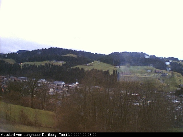 Webcam-Bild: Aussicht vom Dorfberg in Langnau 20070213-090500