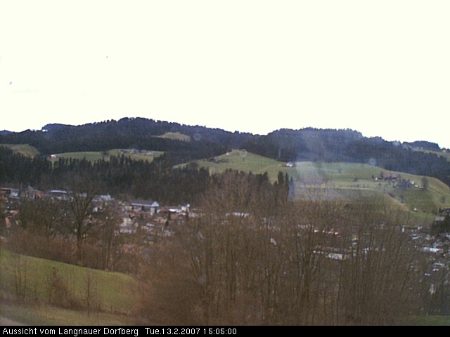 Webcam-Bild: Aussicht vom Dorfberg in Langnau 20070213-150500