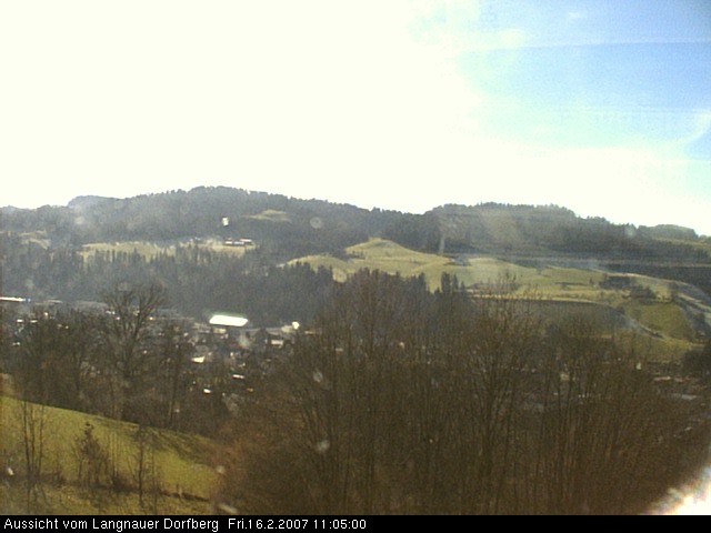 Webcam-Bild: Aussicht vom Dorfberg in Langnau 20070216-110500