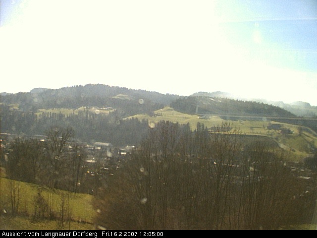 Webcam-Bild: Aussicht vom Dorfberg in Langnau 20070216-120500