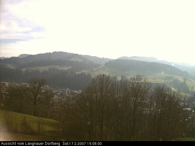 Webcam-Bild: Aussicht vom Dorfberg in Langnau 20070217-150500
