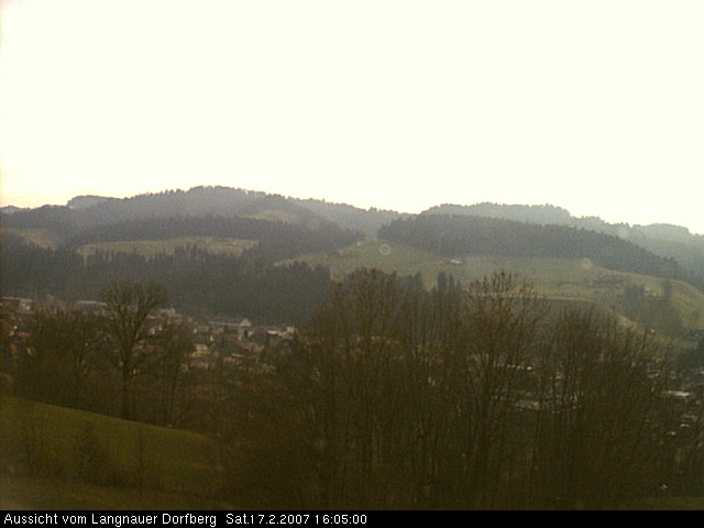 Webcam-Bild: Aussicht vom Dorfberg in Langnau 20070217-160500