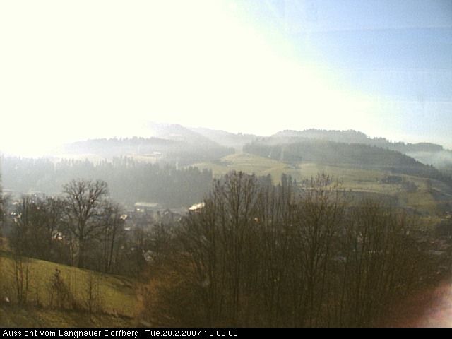 Webcam-Bild: Aussicht vom Dorfberg in Langnau 20070220-100500