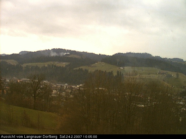 Webcam-Bild: Aussicht vom Dorfberg in Langnau 20070224-100500
