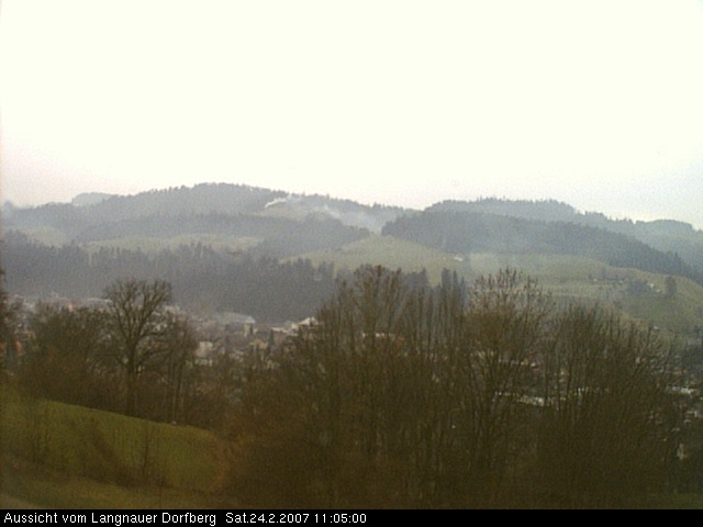 Webcam-Bild: Aussicht vom Dorfberg in Langnau 20070224-110500
