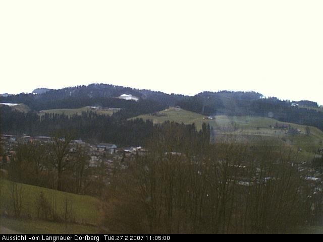 Webcam-Bild: Aussicht vom Dorfberg in Langnau 20070227-110500