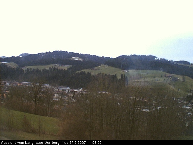 Webcam-Bild: Aussicht vom Dorfberg in Langnau 20070227-140500