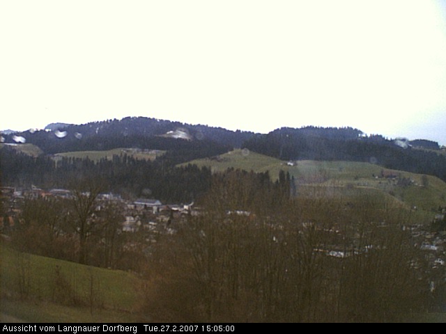 Webcam-Bild: Aussicht vom Dorfberg in Langnau 20070227-150500