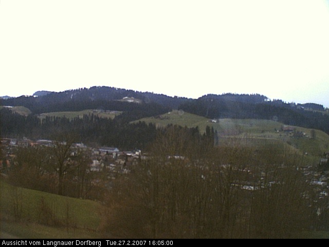 Webcam-Bild: Aussicht vom Dorfberg in Langnau 20070227-160500