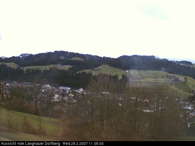 Webcam-Bild: Aussicht vom Dorfberg in Langnau 20070228-110500