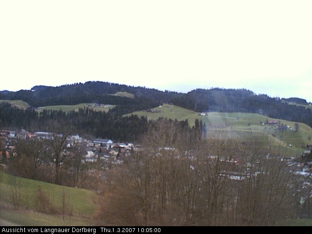 Webcam-Bild: Aussicht vom Dorfberg in Langnau 20070301-100500