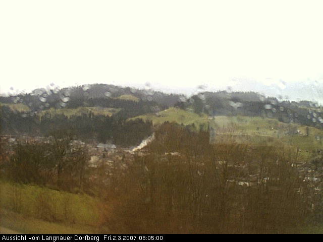 Webcam-Bild: Aussicht vom Dorfberg in Langnau 20070302-080500