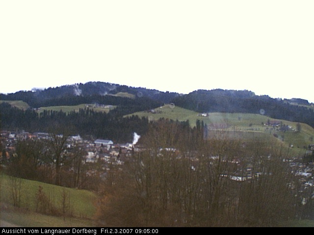 Webcam-Bild: Aussicht vom Dorfberg in Langnau 20070302-090500