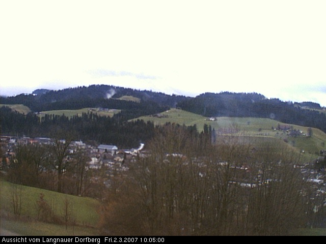 Webcam-Bild: Aussicht vom Dorfberg in Langnau 20070302-100500
