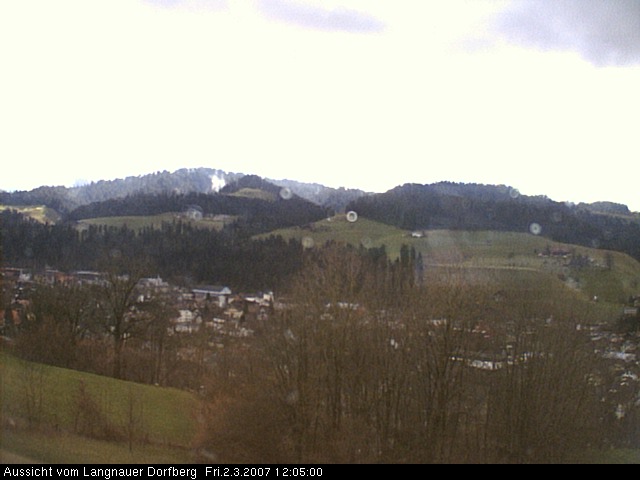Webcam-Bild: Aussicht vom Dorfberg in Langnau 20070302-120500