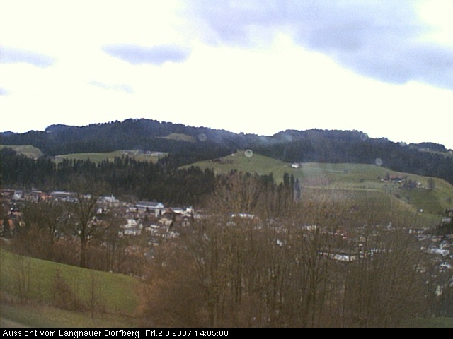 Webcam-Bild: Aussicht vom Dorfberg in Langnau 20070302-140500