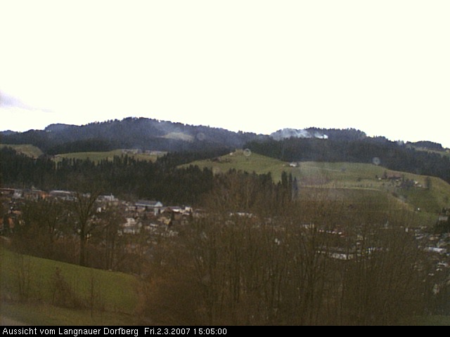 Webcam-Bild: Aussicht vom Dorfberg in Langnau 20070302-150500
