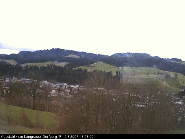 Webcam-Bild: Aussicht vom Dorfberg in Langnau 20070302-160500