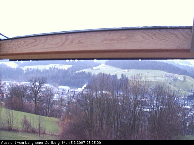 Webcam-Bild: Aussicht vom Dorfberg in Langnau 20070305-080500