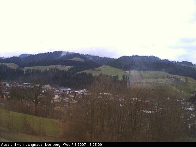 Webcam-Bild: Aussicht vom Dorfberg in Langnau 20070307-160500