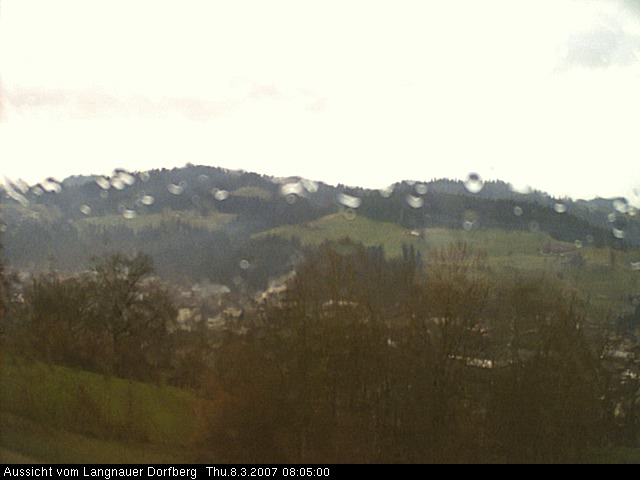 Webcam-Bild: Aussicht vom Dorfberg in Langnau 20070308-080500