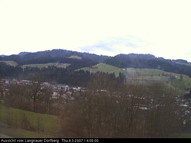 Webcam-Bild: Aussicht vom Dorfberg in Langnau 20070308-140500