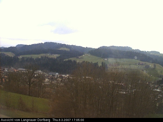 Webcam-Bild: Aussicht vom Dorfberg in Langnau 20070308-170500