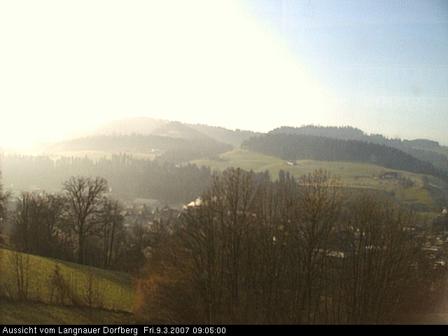 Webcam-Bild: Aussicht vom Dorfberg in Langnau 20070309-090500