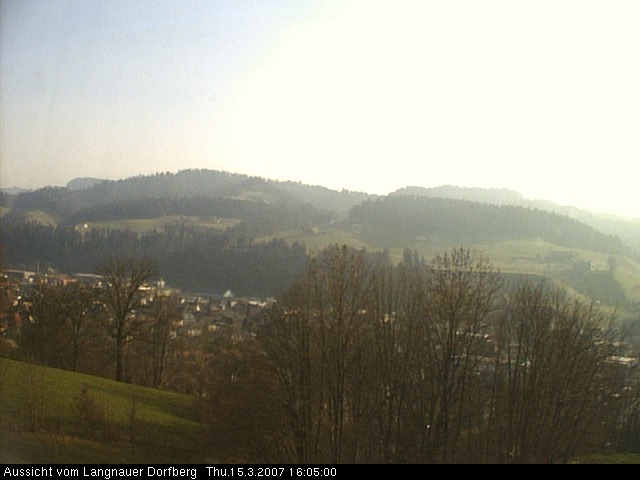 Webcam-Bild: Aussicht vom Dorfberg in Langnau 20070315-160500