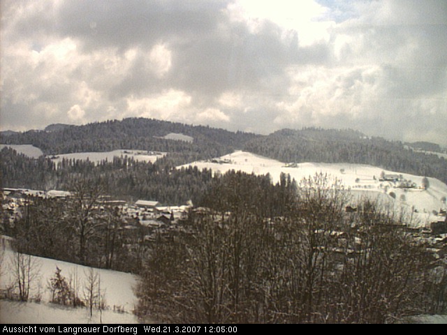 Webcam-Bild: Aussicht vom Dorfberg in Langnau 20070321-120500