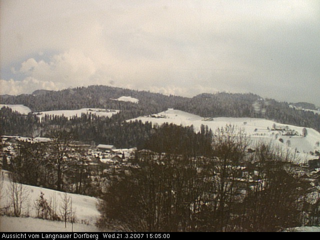Webcam-Bild: Aussicht vom Dorfberg in Langnau 20070321-150500