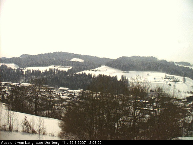 Webcam-Bild: Aussicht vom Dorfberg in Langnau 20070322-120500